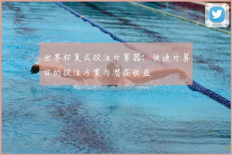 世界杯复式投注计算器：快速计算你的投注方案与潜在收益