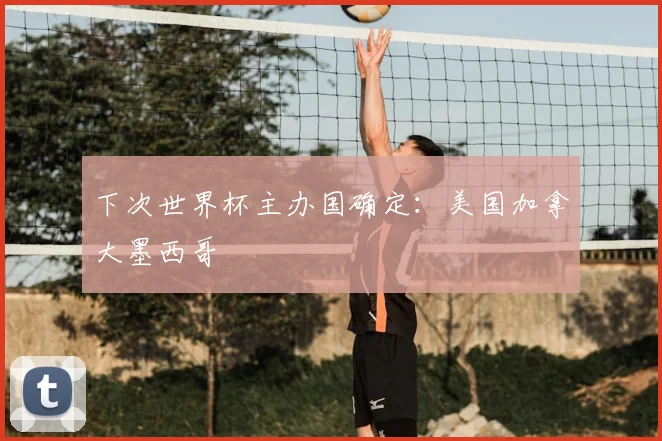 下次世界杯主办国确定：美国加拿大墨西哥